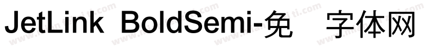 JetLink BoldSemi字体转换